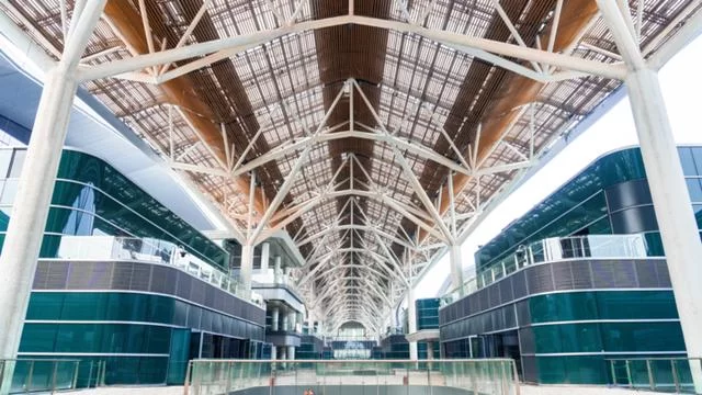 浙江最大、全国第五!杭州大会展中心一期正式建成(图3) 浙江最大、全国第五!杭州大会展中心一期正式建成(图3)