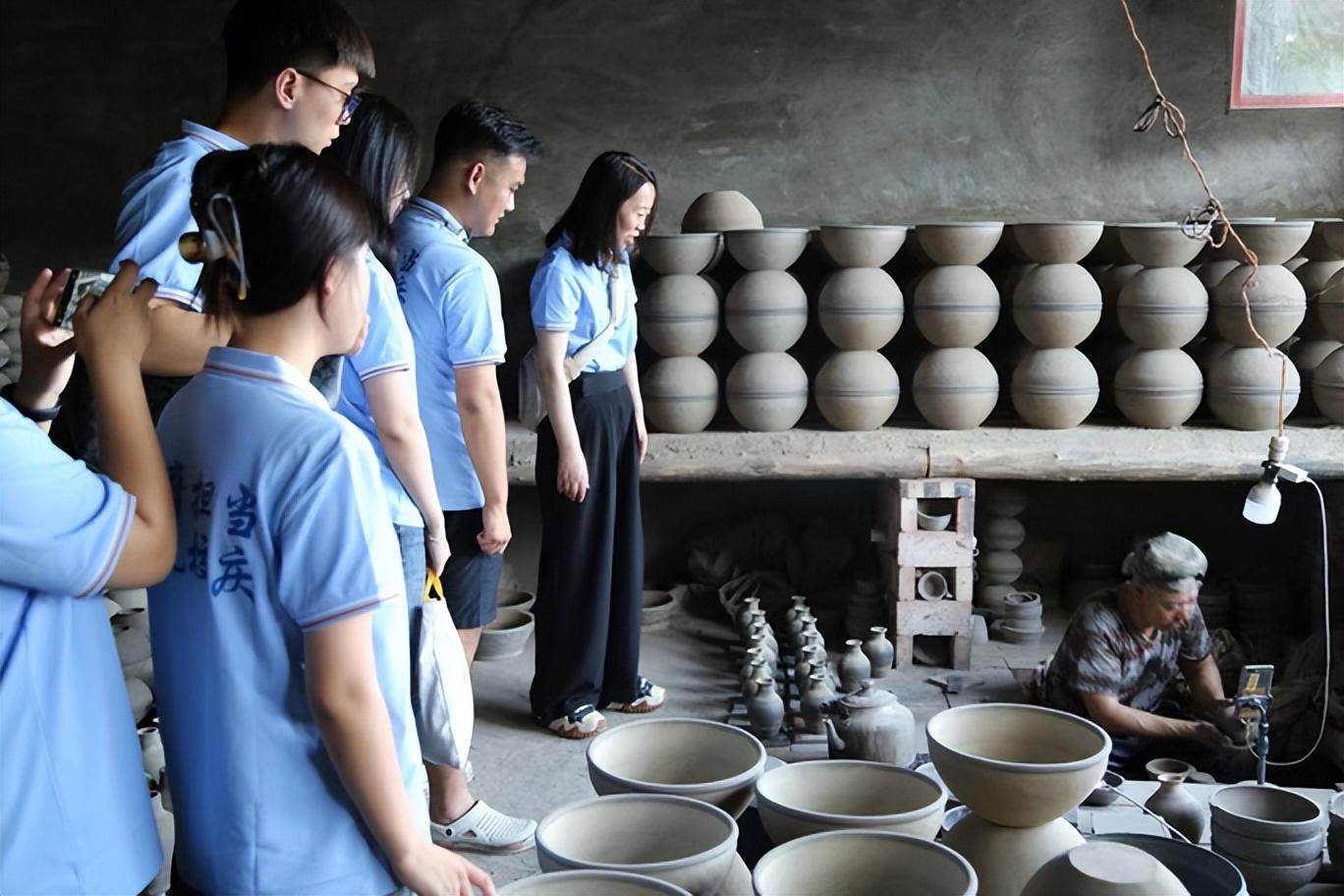 “美育”传承 活化“非遗”——廊坊师范学院美术学院开展暑期“三下乡”社会实践活动(图4)