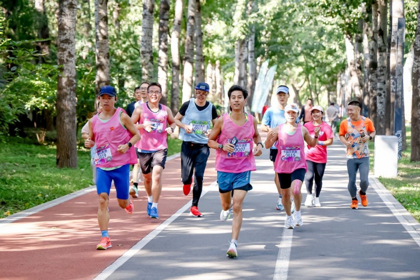 贺中轴申遗成功，龙潭中湖公园打造中轴脉络跑道